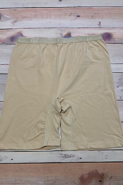 Kossiga Kadın Uzun Paçalı Yüksek Bel Pamuklu Boxer Şort