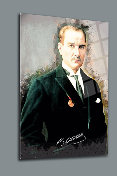 glassartdesign Tabloul de sticlă Ataturk 59
