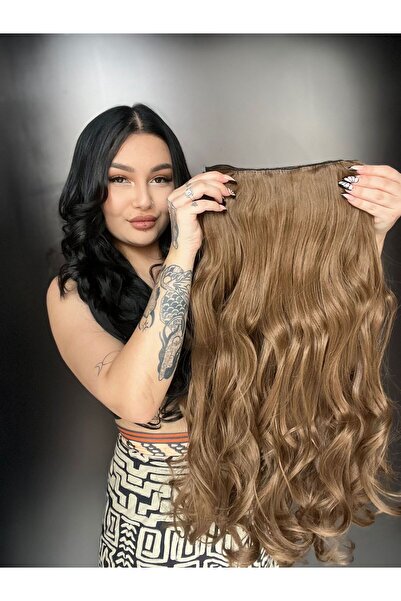 Suzan Peruk Yarımay çıtçıt ve 2 yan çıtçıt Hediyesi ile set halinde 250 gram ...