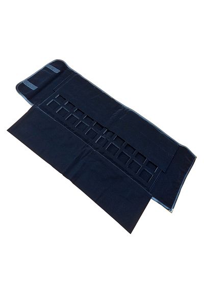 Metro Kuyumculuk Malzemeleri Travel Jewelry and Jewelry Bag with Roll Foldable Compartments