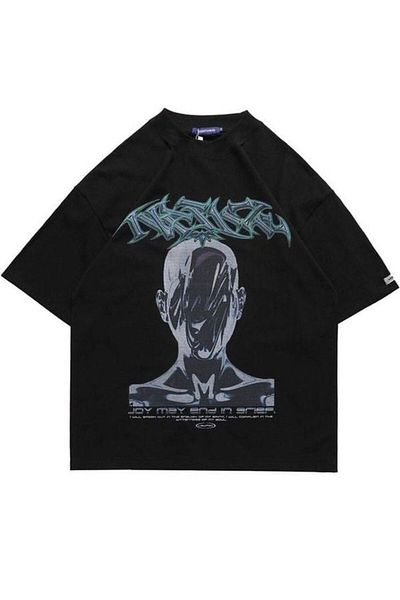 Gofeel Μπλουζάκι ''Death Stare'' Λεπτομέρεια Unisex Oversize