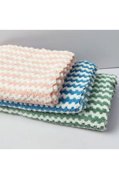 EveFix 3 Adet Yeni Nesil Sihirli Bulaşık Havluları Mutfak Bezleri  Süper Emic...