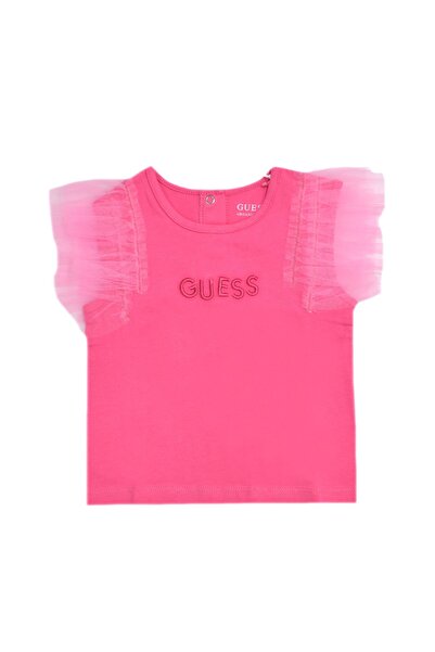 Guess تي شيرت SS مع شبكة داخلية