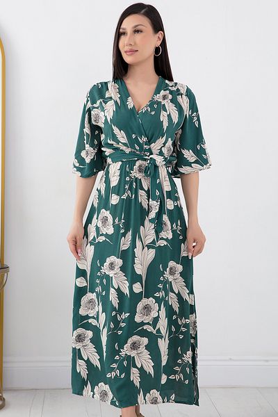 PULLIMM Rochie cu imprimeu si curea - Model 222-3002