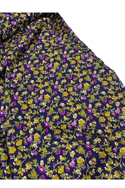 Evimmis Pamuklu Viskon Kumaş Elbiselik Eteklik Şalvarlık Çift En:150 Cm