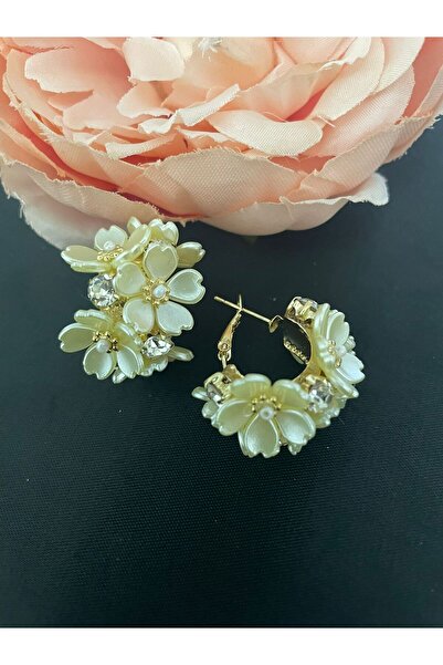 MFM STORE FLOWER MODEL RING EARRING