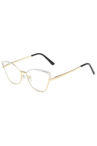 Toz Vintage White Tarnis Vintage & Retro Cat Sunglasses