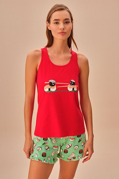 SUWEN Bella Shorts Set