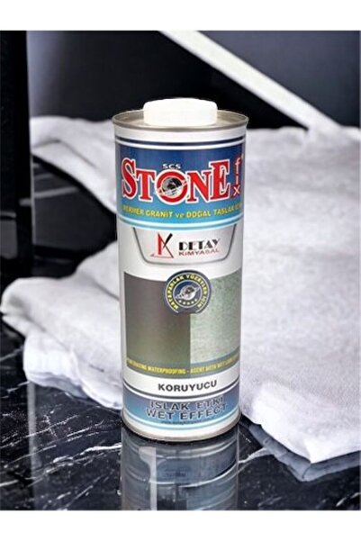 STONE FİX S-3 Solvent Esaslı Koruyucu Islak Etki 1 L Mermer, Granit, Traverten, Limestone, Sentetik Taşlar