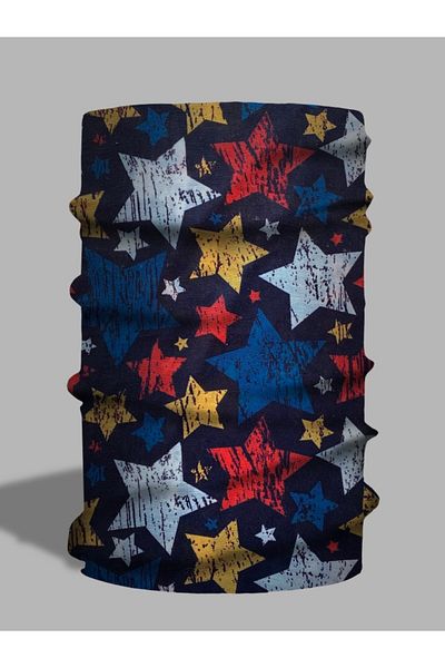 LU&MA Stylish Neck Collar with Star Pattern - Baf