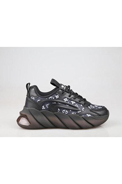 Ewoll 241-1031 Siyah Kadın Sneakers