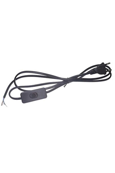 Motorobit 220V Aç Kapa Arapuar Anahtarlı Fiş Kablo 1,5 metre