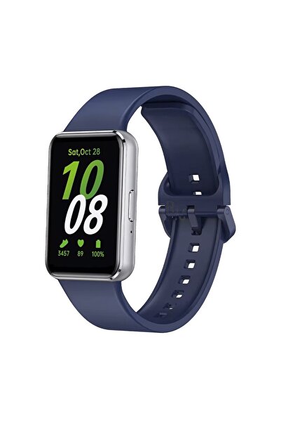 redmud teknoloji Samsung Galaxy Fit 3 İle Uyumlu Silikon Spor Kordonlu Klasik...