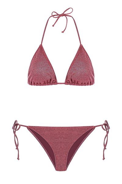 AQUELLA Σετ μπικίνι Lureks Fuchsia Triangle