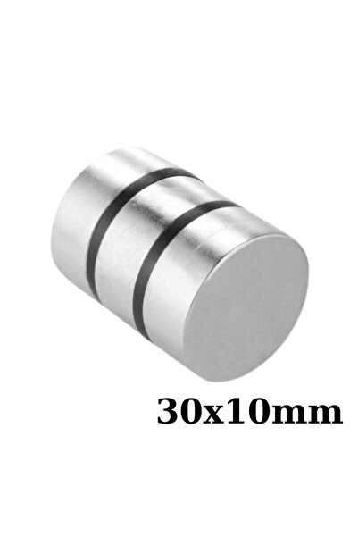 Motorobit 30x10mm Neodyum Güçlü Mıknatıs - Neodim Magnet