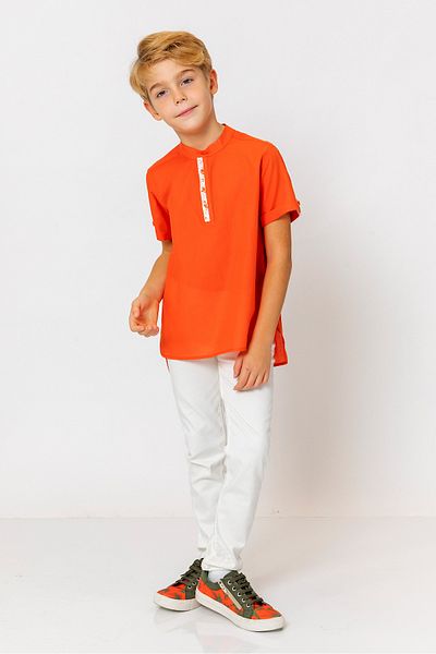 incity Boy's Judge Collar Button Detailed Shirt