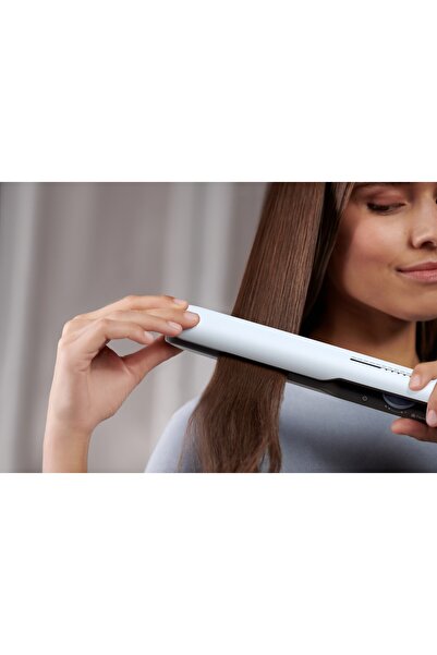 Philips Saç Düzleştirici Thermo Shield Argan Yağlı Plaka Buz Mavisi