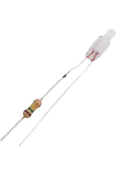 Motorobit 220V 5mm Kırmızı Neon Led