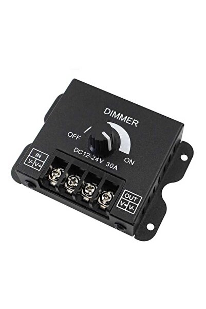 Motorobit Led Dimmer 12-24V 30A Işık Parlaklık Kontrol Devresi
