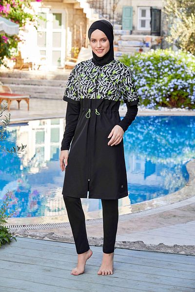 MARESİVA Γυναικείο Full Hijab Μαύρο C1T6N2O8
