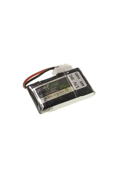 Genel Markalar 3.7 V 1S Lipo Batarya-Pil 650 mAh 25C