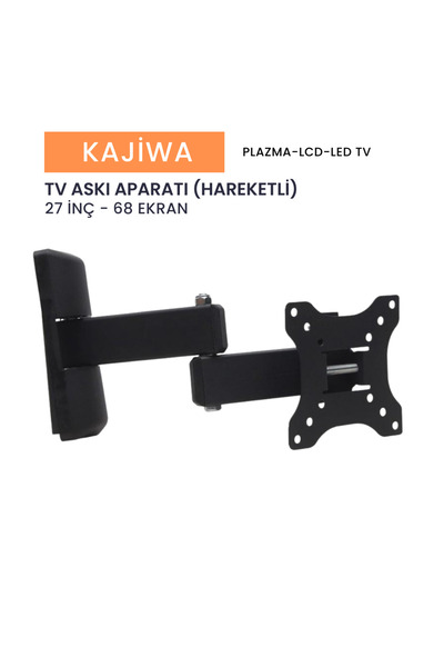 KAJİWA 27 İNÇ ASKI APARATI HAREKETLİ (68 EKRAN) Tüm Marka ve modellerle uyuml...