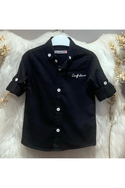 bebitomkids Erkek 1-5 Yaş Gömlek