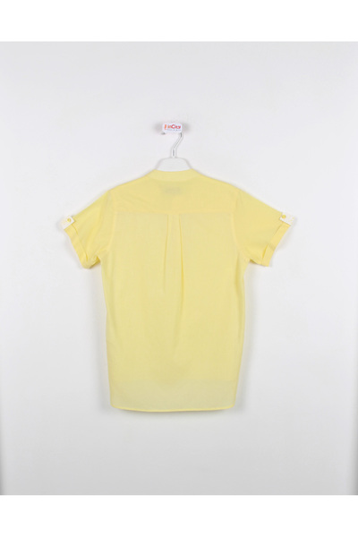 incity Boy's Judge Collar Button Detailed Shirt