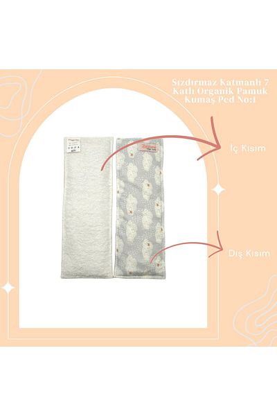 BEZHANE 7 Layer Washable Baby Cloud Pattern Number 1