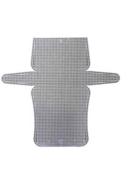 orhanucuzluk Καμβάς Mega Size Plain (54 cm) Λευκό