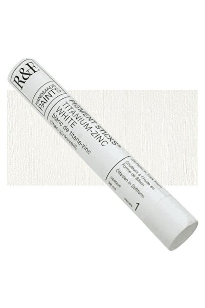 R&F - Pigment Stick 38ml Titanium Zinc White Çubuk Yağlı Boya