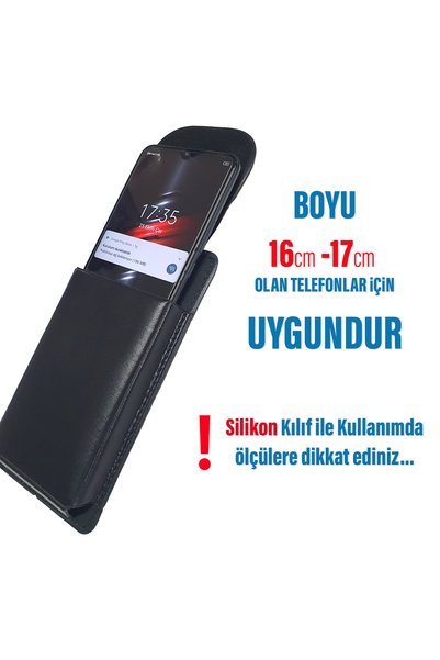 EXENAR Samsung A71 Compatible Belt Belt Belt Bag Phone Case