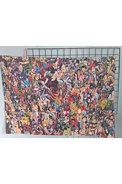 GALAXYBUTIQE Аниме цифрово отпечатана тъкан за окачване на стена