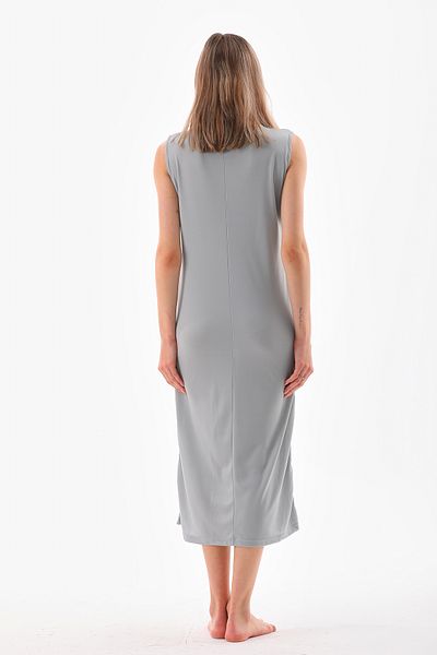 medipek Graues ärmelloses gefüttertes Unterwäsche-Unterkleid - Unterrock