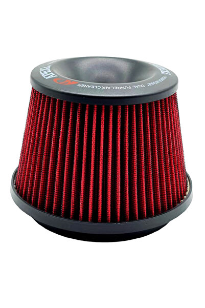 HMNL Yüksek Performans Artırıcı Açık Hava Filtresi 7,6 cm Kırmızı Renk Apexi