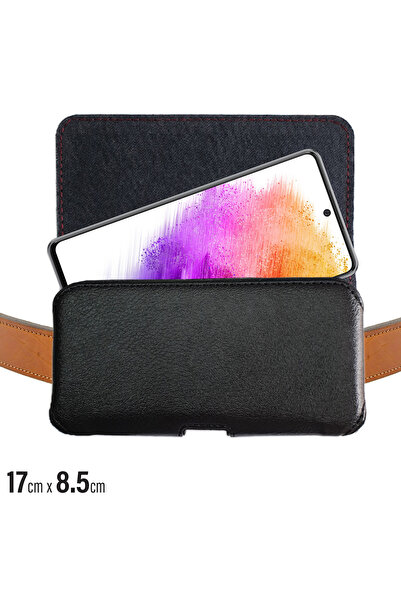 EXENAR Husă pentru curea compatibilă cu Samsung Galaxy A73 - Geantă din piele...