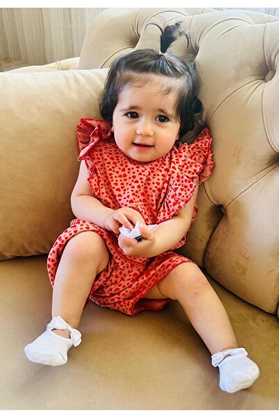 eymwes طقم شورت صيفي للفتيات الصغيرات مصنوع من القماش المضلع مع تفاصيل الفرن ...