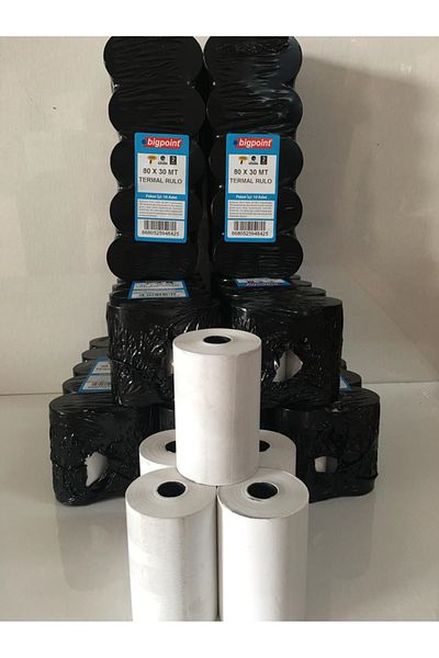 Bigpoint 30 Meters 10 Pieces Thermal Roll - 48 Gr Mittsubishi