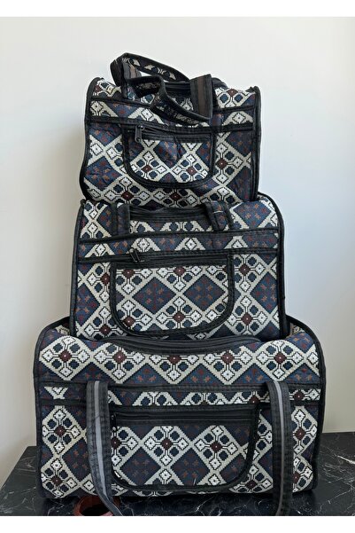 aksesuarsize 3’lü Çanta Seti Piknik Deniz Çantası