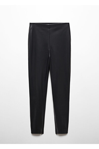 MANGO Woman Siyah Kadın Tayt 57029805