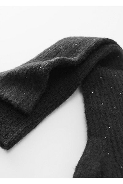 MANGO Woman Black Women's Gloves57037741