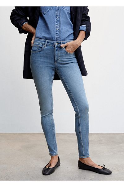 MANGO Woman Skinny Push-up Jean Trousers