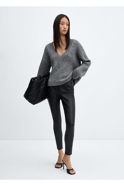 MANGO Woman Women's Black Tights67081011