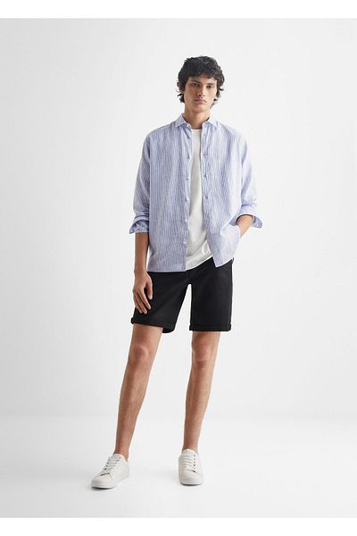 MANGO Kids Tricou Albastru Pentru Copii