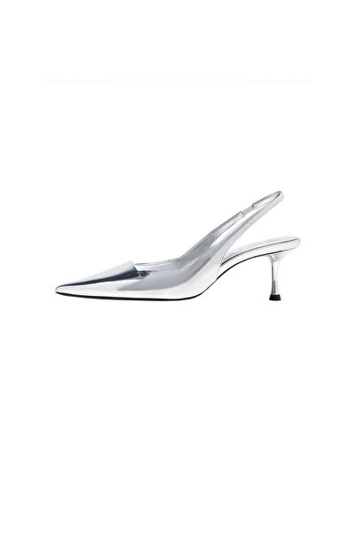 MANGO Woman Gümüs Kadın Yetişkin Casual Ayakkabı 37035145