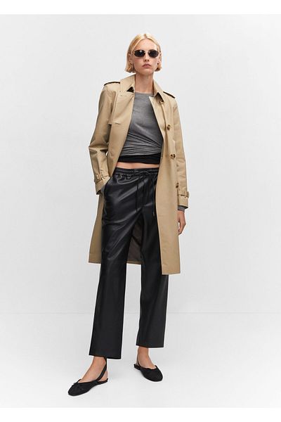 MANGO Woman Women's Black Pants57055139