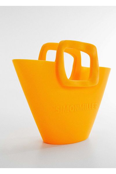 MANGO Żółta torba damska57000358