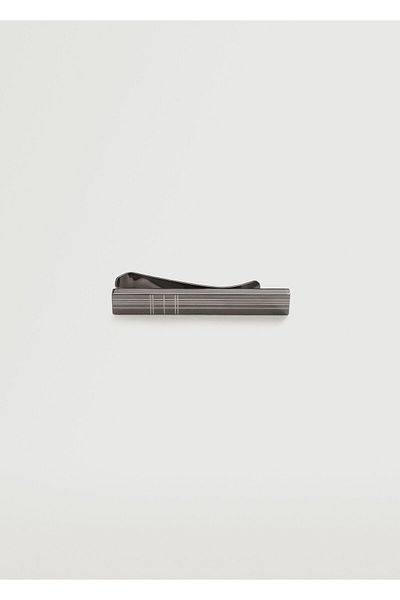 MANGO Man Men's Silver Collar Pin