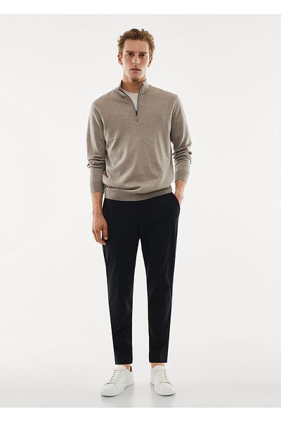 MANGO Man Men's Black Pants57034757