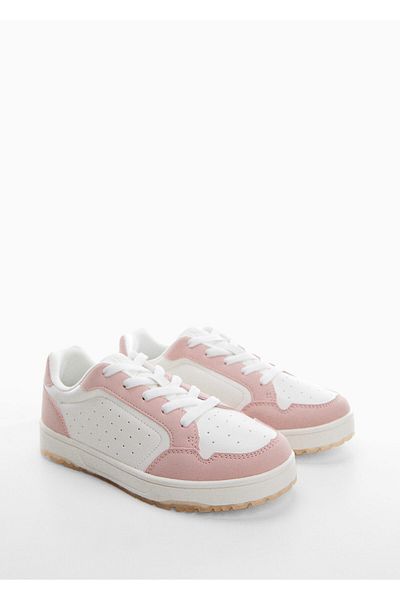 MANGO Kids Weißer Mädchen-Sneaker 57086018